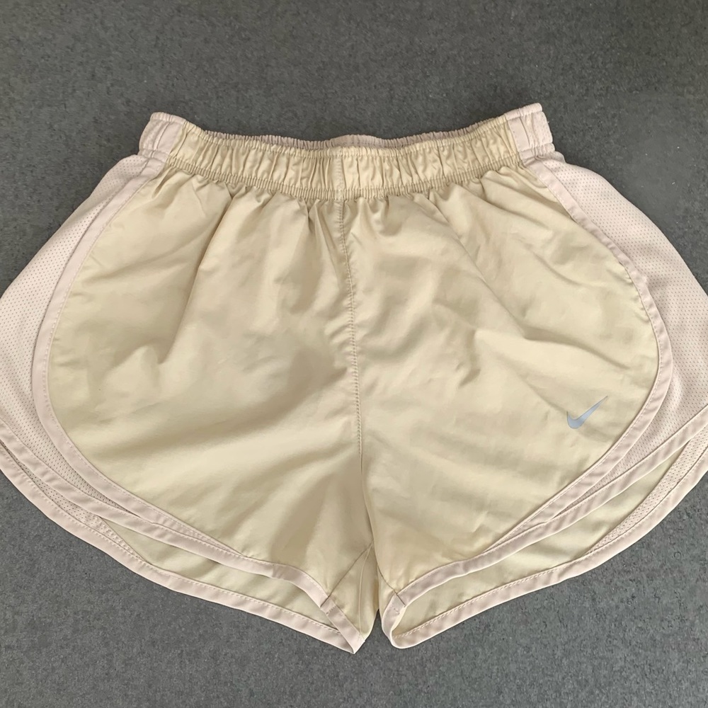 New Pale Yellow Nike Dri-Fit Shorts💛
